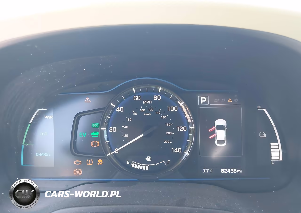 2019 Hyundai Ioniq Hybrid Blue VIN:KMHC65LC3KU117593 - 7