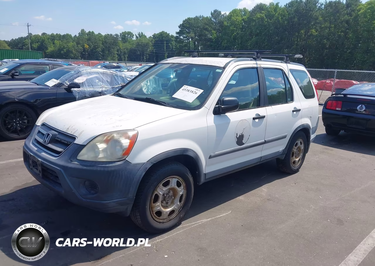 2005 Honda Cr-V Lx VIN:SHSRD68525U301191 - 2