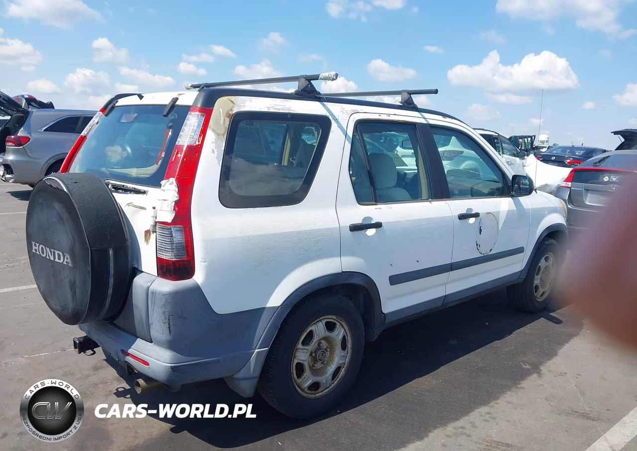 2005 Honda Cr-V Lx VIN:SHSRD68525U301191 - 4