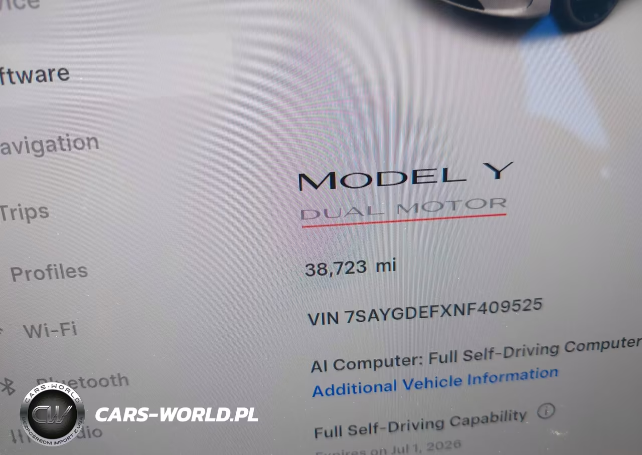 2022 Tesla Model Y Performance Dual Motor All-Wheel Drive VIN:7SAYGDEFXNF409525 - 14