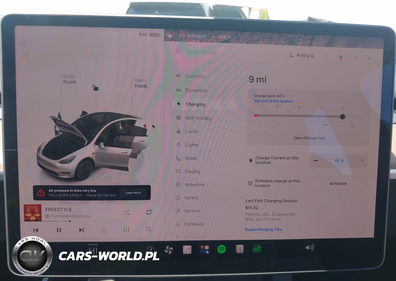 2022 Tesla Model Y Performance Dual Motor All-Wheel Drive VIN:7SAYGDEFXNF409525 - 16