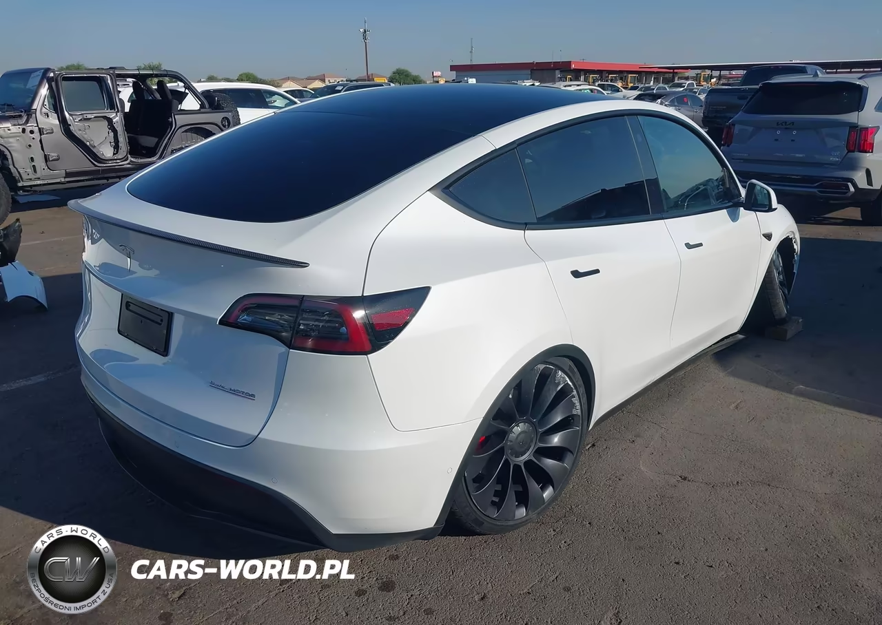 2022 Tesla Model Y Performance Dual Motor All-Wheel Drive VIN:7SAYGDEFXNF409525 - 4