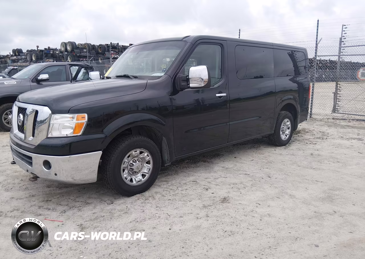 2015 Nissan Nv Passenger Nv3500 Hd Sl V8 VIN:5BZAF0AAXFN850143 - 2