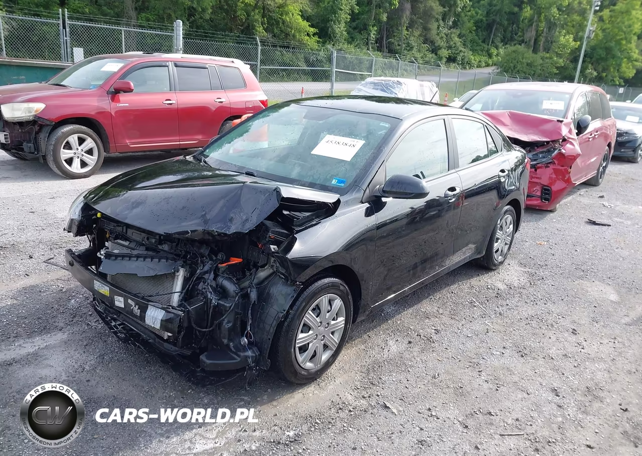 2022 Kia Rio S VIN:3KPA24AD2NE487952 - 2