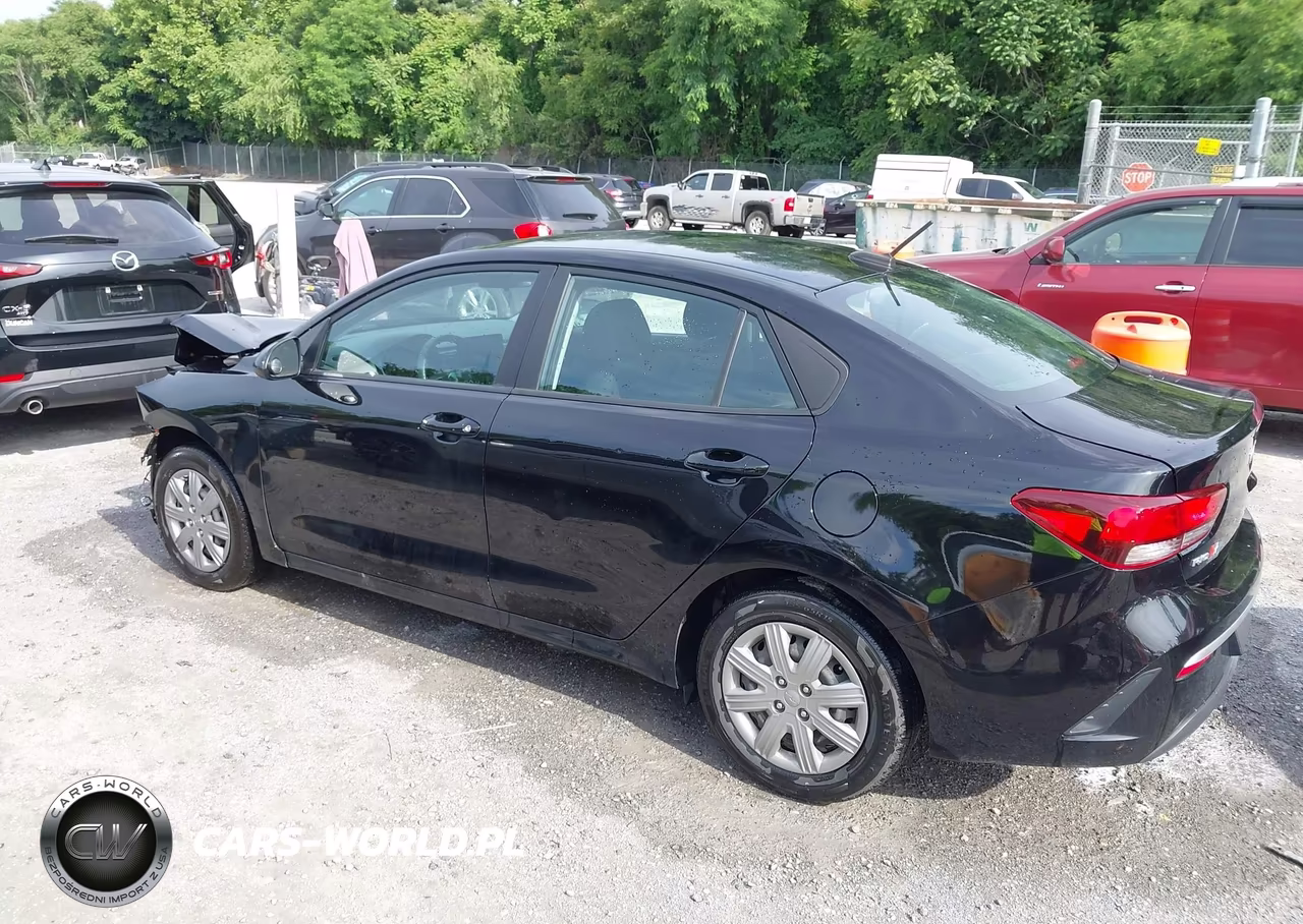 2022 Kia Rio S VIN:3KPA24AD2NE487952 - 3