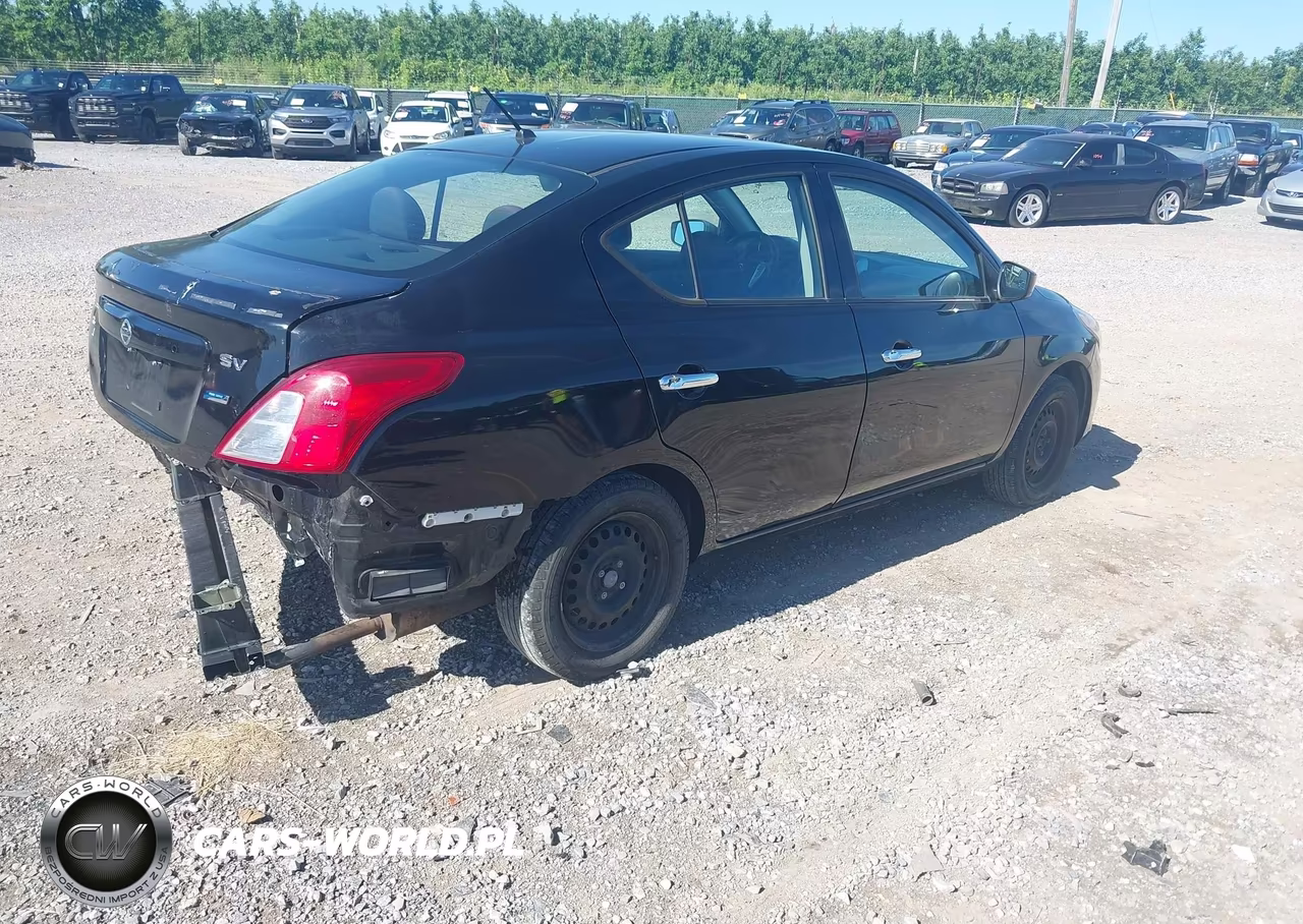 2017 Nissan Versa 1.6 Sv VIN:3N1CN7AP5HL842482 - 4