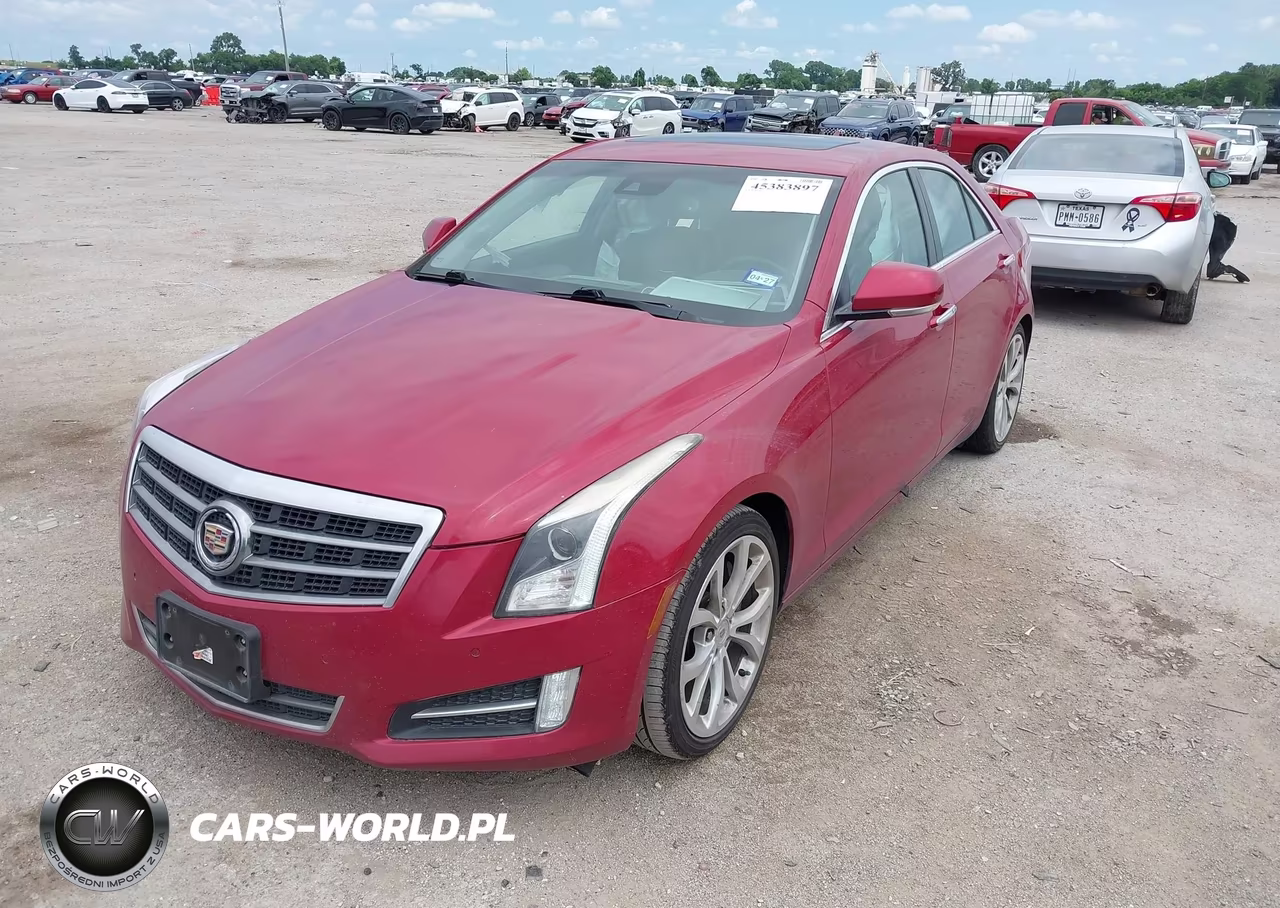 2013 Cadillac Ats Performance VIN:1G6AC5SX2D0165365 - 2