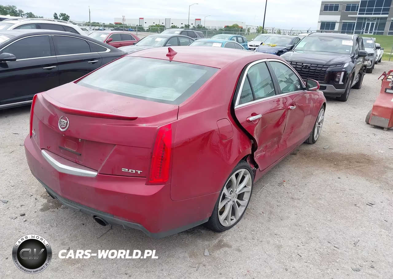 2013 Cadillac Ats Performance VIN:1G6AC5SX2D0165365 - 4