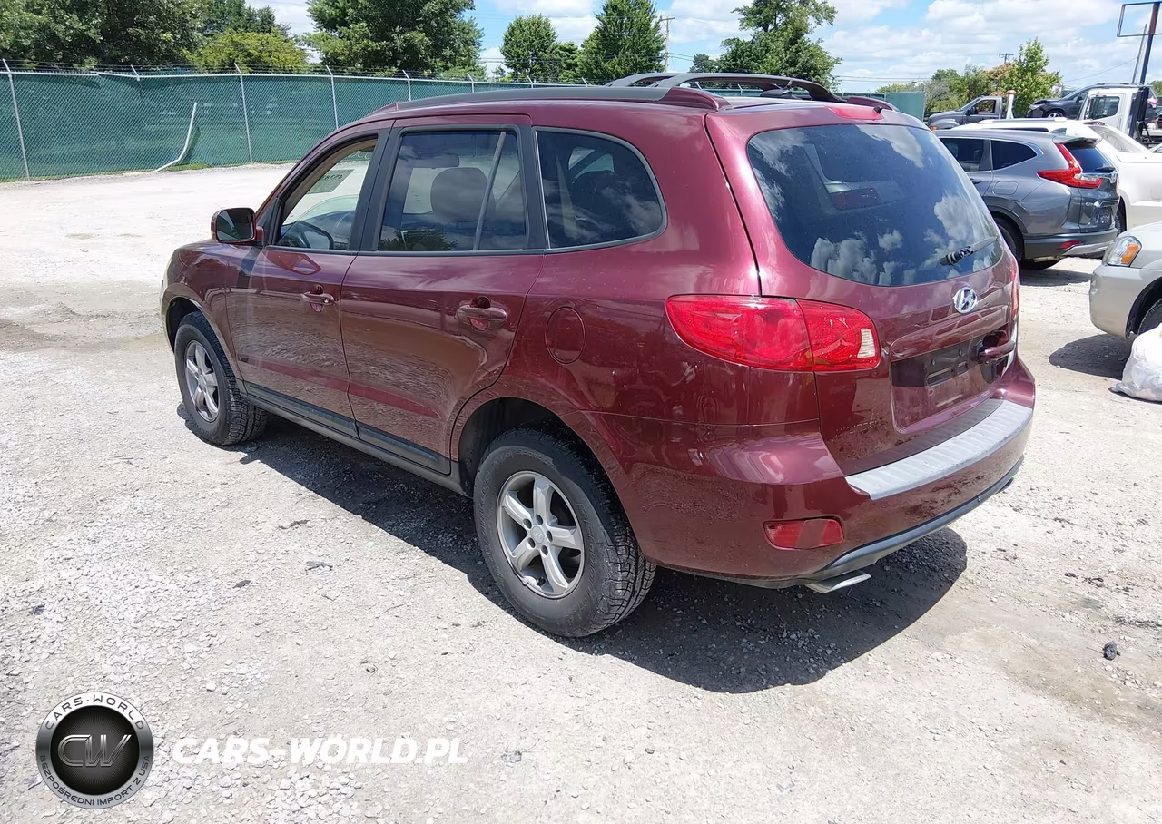 2007 Hyundai Santa Fe Gls VIN:5NMSG13D57H052100 - 3