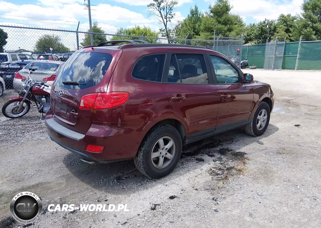 2007 Hyundai Santa Fe Gls VIN:5NMSG13D57H052100 - 4