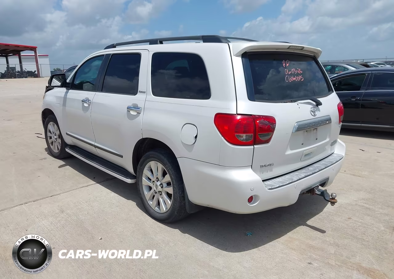 2008 Toyota Sequoia Platinum 5.7L V8 VIN:5TDZY67AX8S002669 - 3