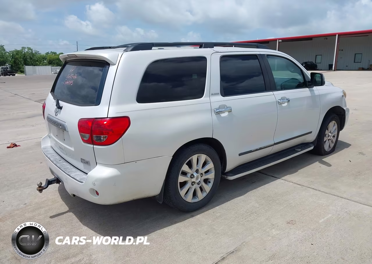 2008 Toyota Sequoia Platinum 5.7L V8 VIN:5TDZY67AX8S002669 - 4