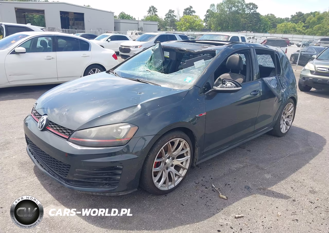 2015 Volkswagen Golf Gti 2.0T Autobahn 4-Door VIN:3VW4T7AU7FM001748 - 2