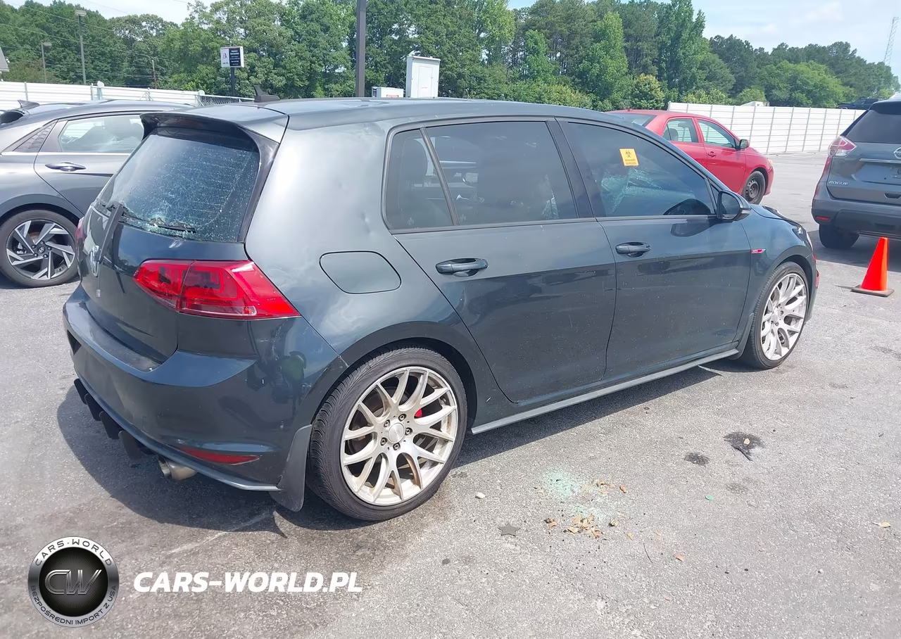 2015 Volkswagen Golf Gti 2.0T Autobahn 4-Door VIN:3VW4T7AU7FM001748 - 4