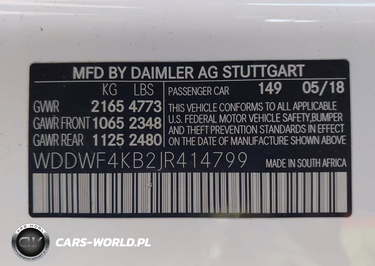 2018 Mercedes-Benz C 300 4Matic VIN:WDDWF4KB2JR414799 - 9