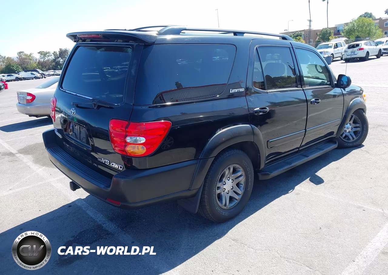 2003 Toyota Sequoia Limited V8 VIN:5TDBT48A23S150472 - 4