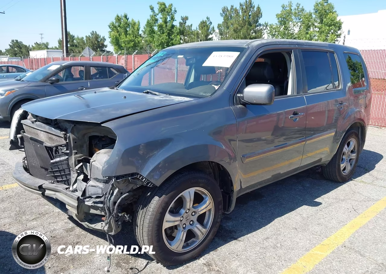 2012 Honda Pilot Ex-L VIN:5FNYF3H74CB041242 - 2
