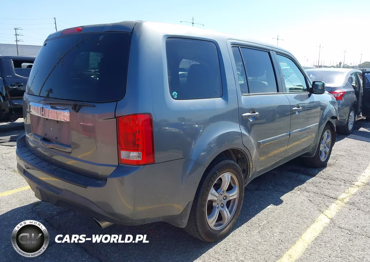 2012 Honda Pilot Ex-L VIN:5FNYF3H74CB041242 - 4