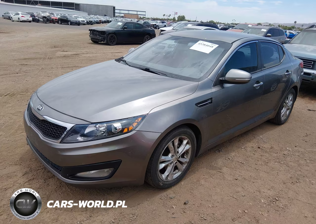 2013 Kia Optima Lx VIN:5XXGM4A73DG162697 - 2