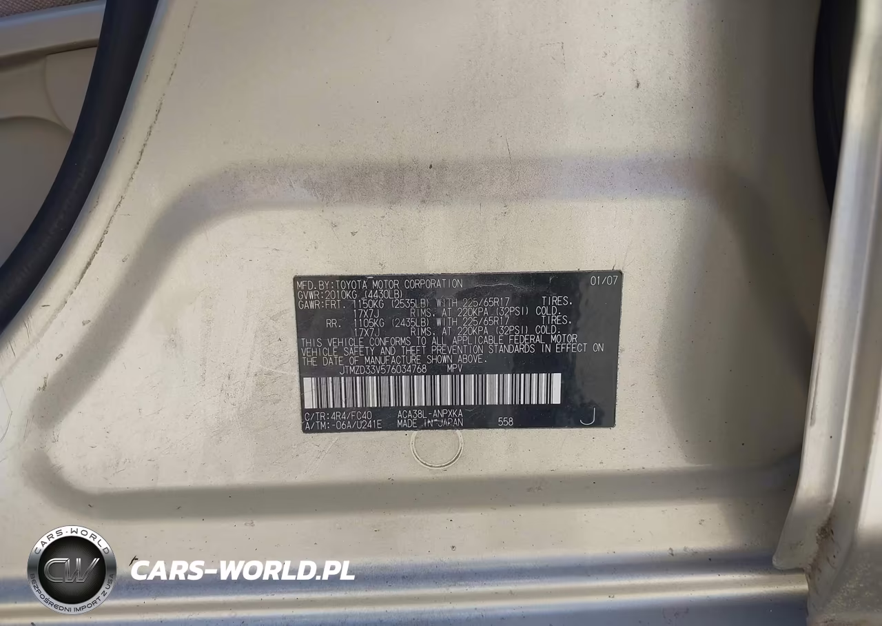 2007 Toyota Rav4 VIN:JTMZD33V576034768 - 9