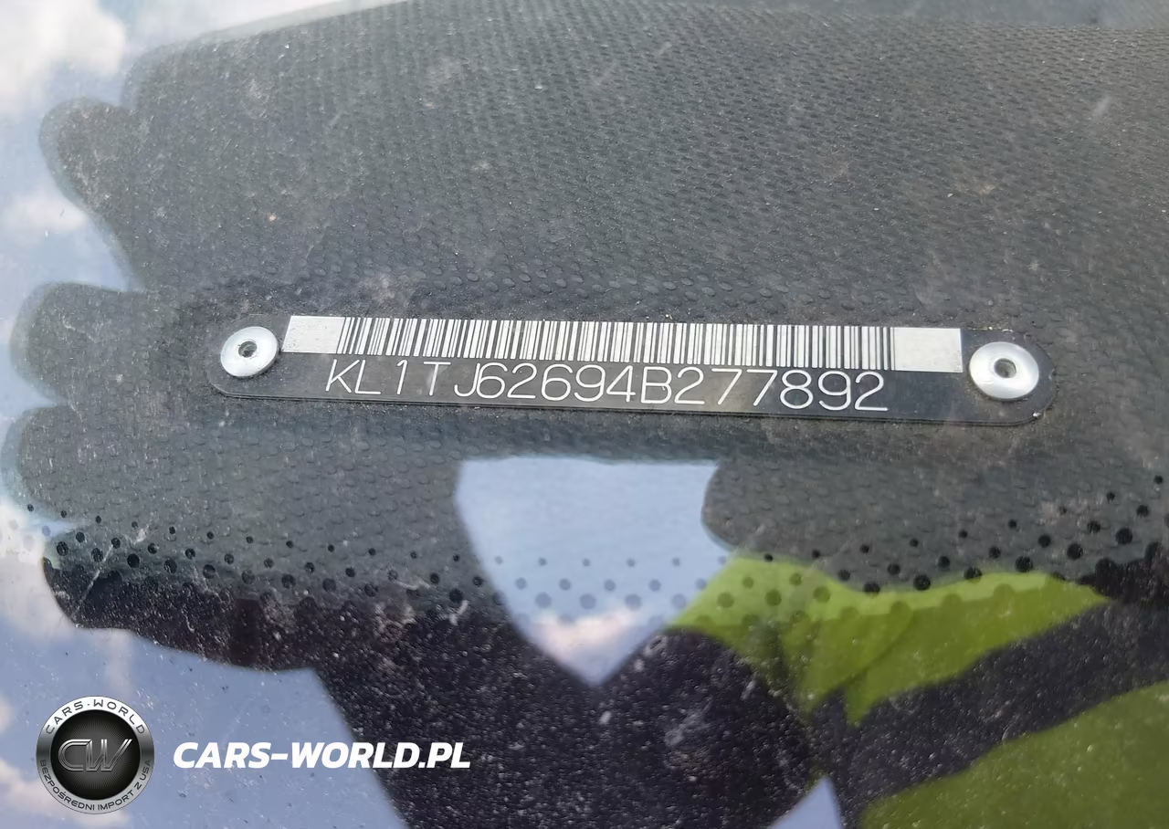 2004 Chevrolet Aveo Ls VIN:KL1TJ62694B277892 - 9