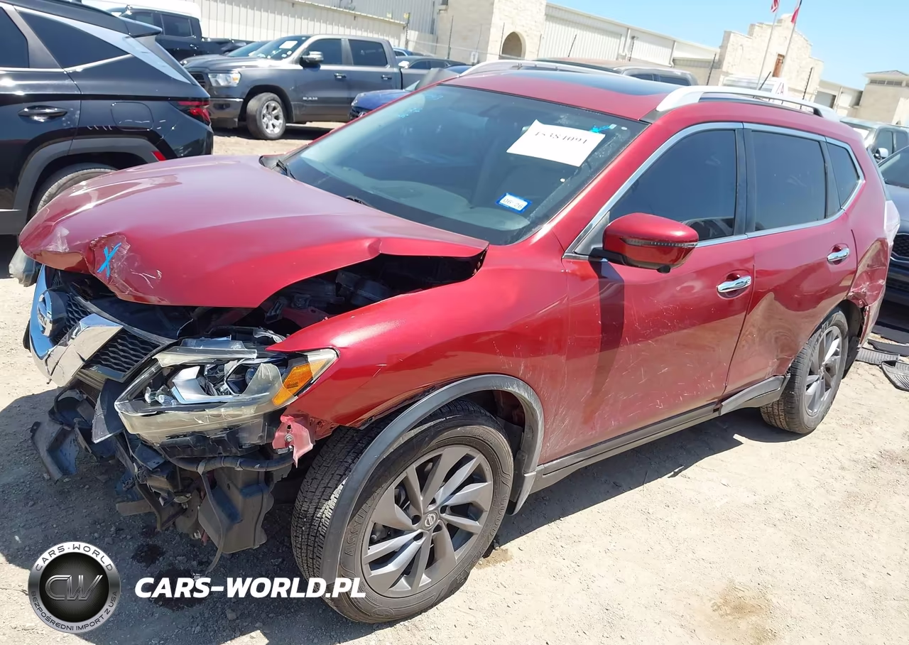 2016 Nissan Rogue Sl VIN:5N1AT2MTXGC848306 - 2