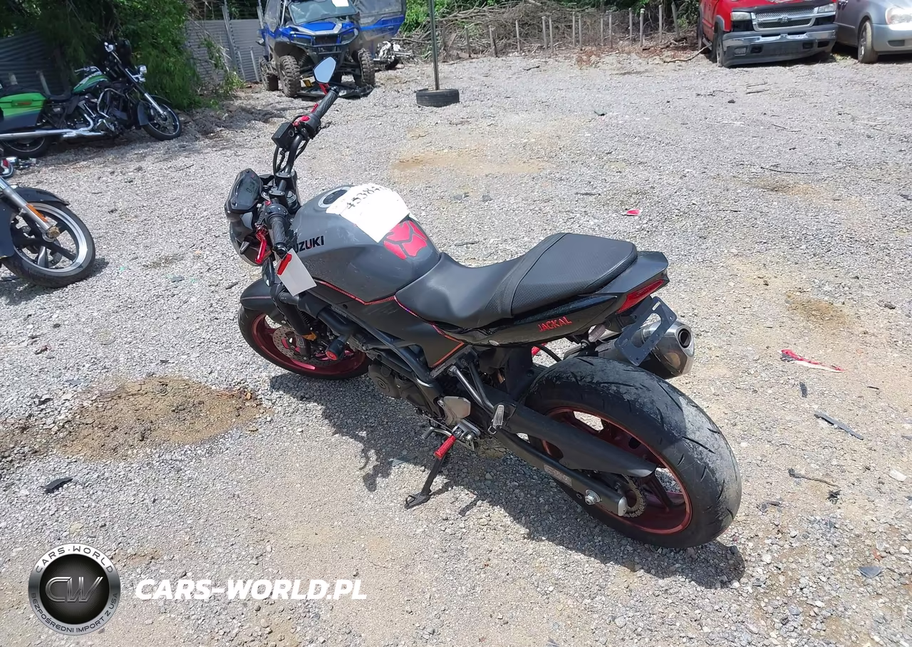 2023 Suzuki Sv650 VIN:JS1VP55A2P7100435 - 3
