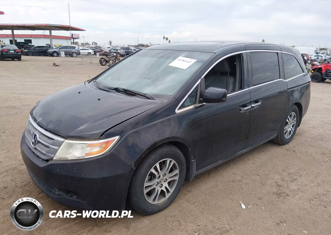 2012 Honda Odyssey Ex-L VIN:5FNRL5H69CB015025 - 2