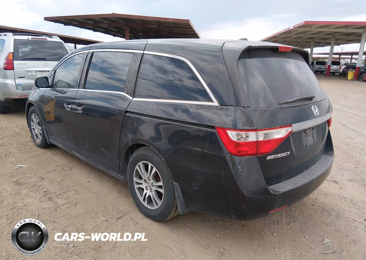 2012 Honda Odyssey Ex-L VIN:5FNRL5H69CB015025 - 3