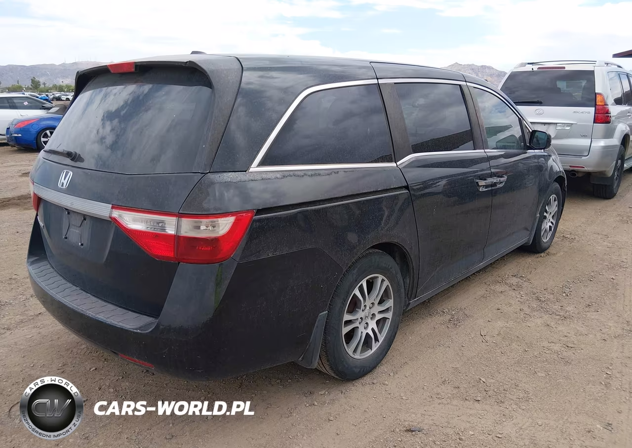2012 Honda Odyssey Ex-L VIN:5FNRL5H69CB015025 - 4