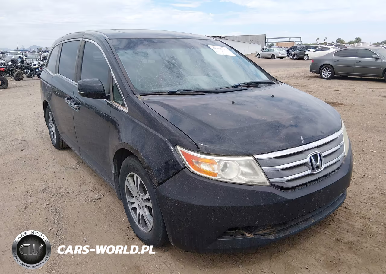 2012 Honda Odyssey Ex-L VIN:5FNRL5H69CB015025 - 6