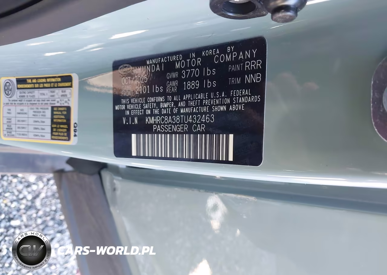 2026 Hyundai Venue Sel VIN:KMHRC8A38TU432463 - 9