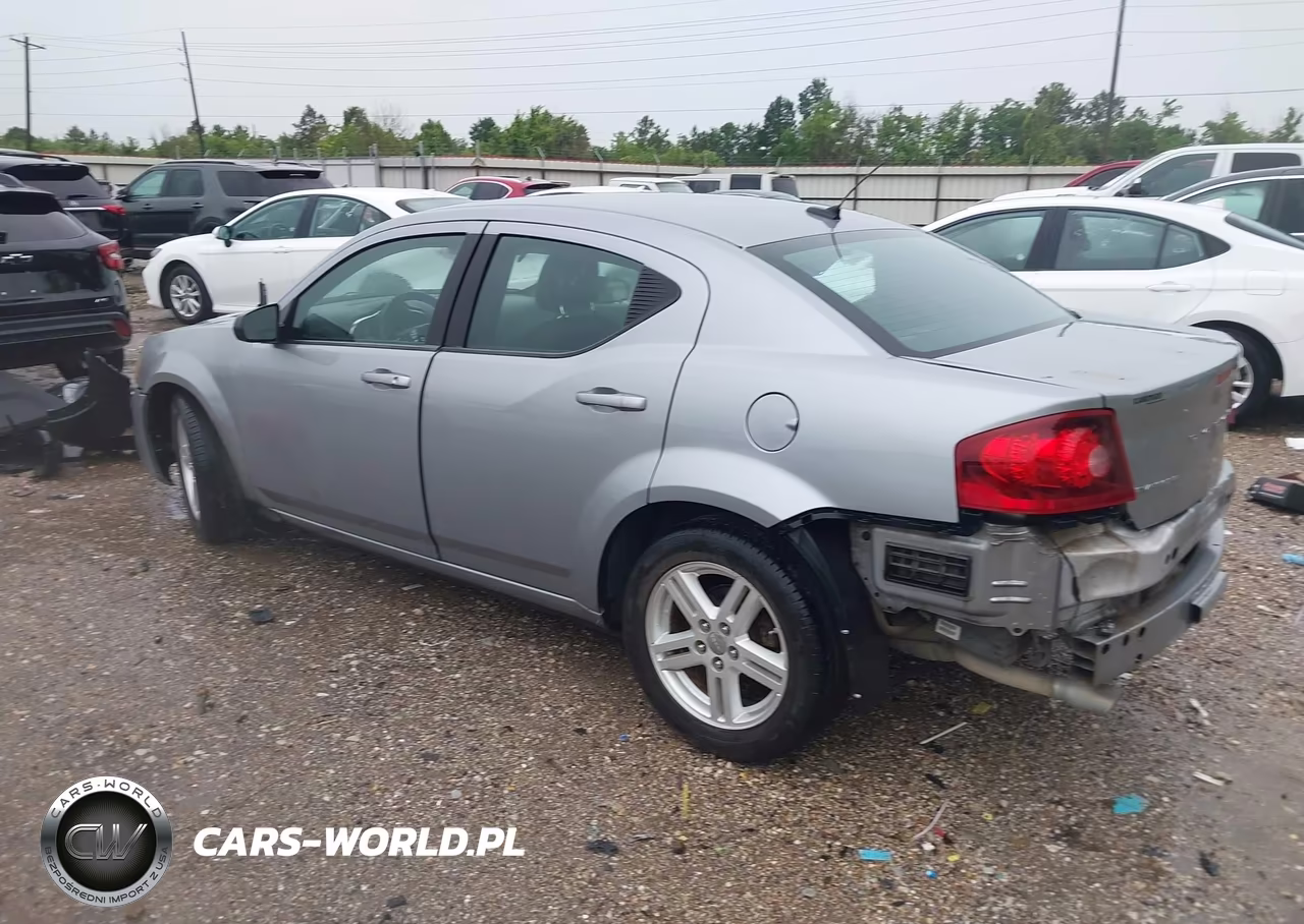 2013 Dodge Avenger Se V6 VIN:1C3CDZAGXDN616433 - 3
