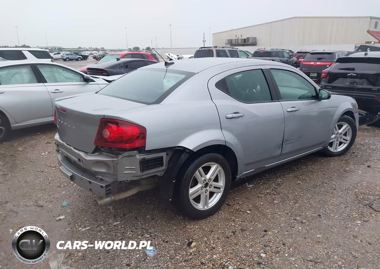 2013 Dodge Avenger Se V6 VIN:1C3CDZAGXDN616433 - 4
