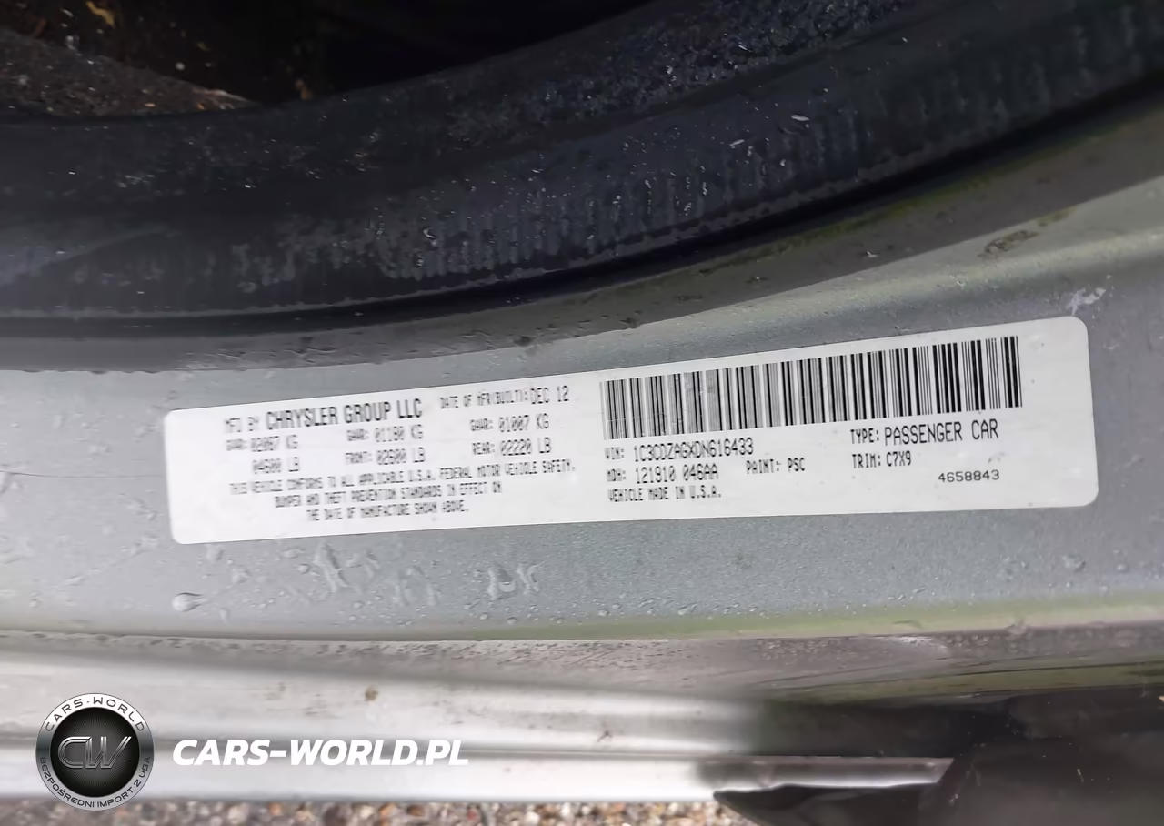 2013 Dodge Avenger Se V6 VIN:1C3CDZAGXDN616433 - 9