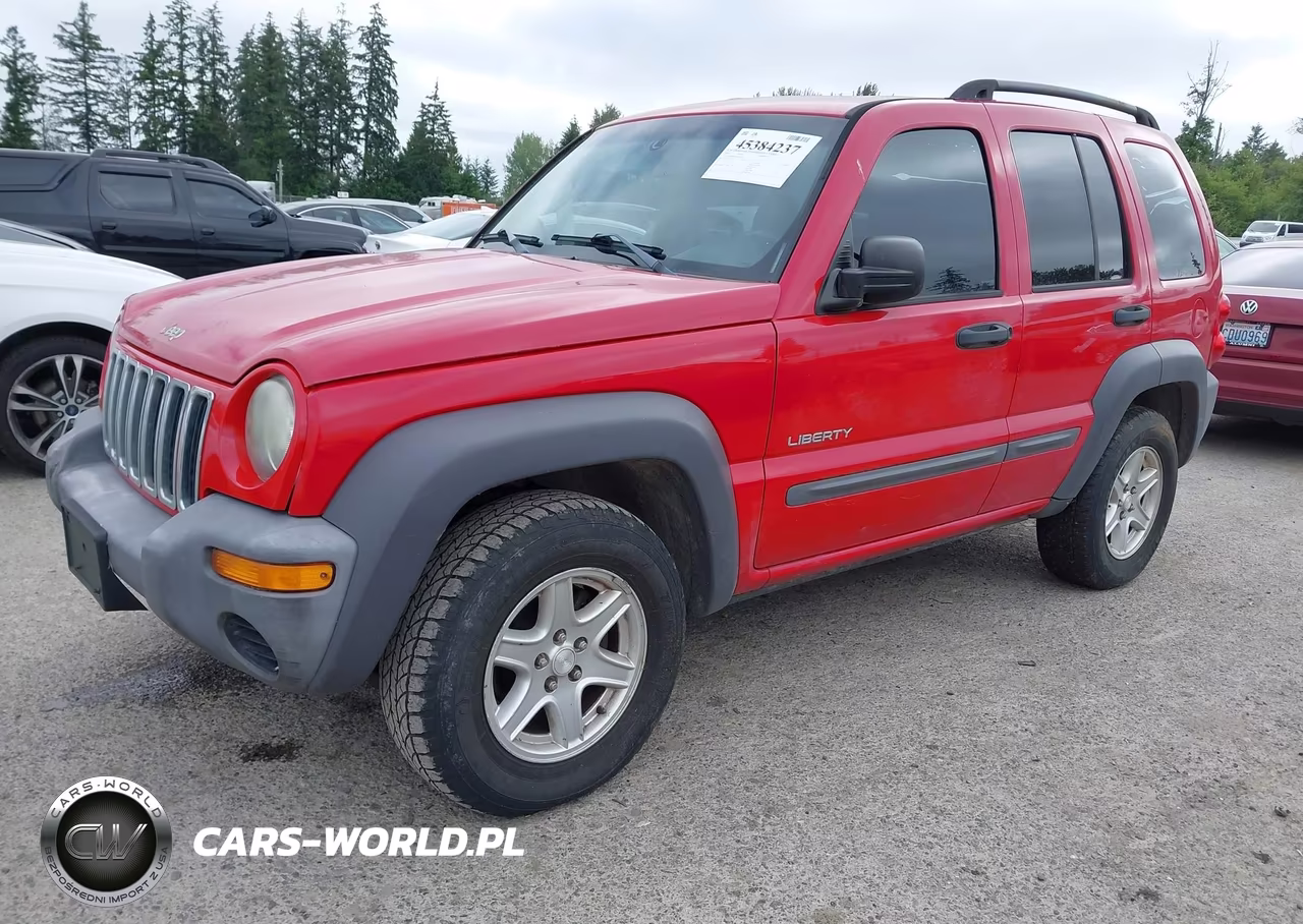 2004 Jeep Liberty Sport VIN:1J4GL48K24W201527 - 2
