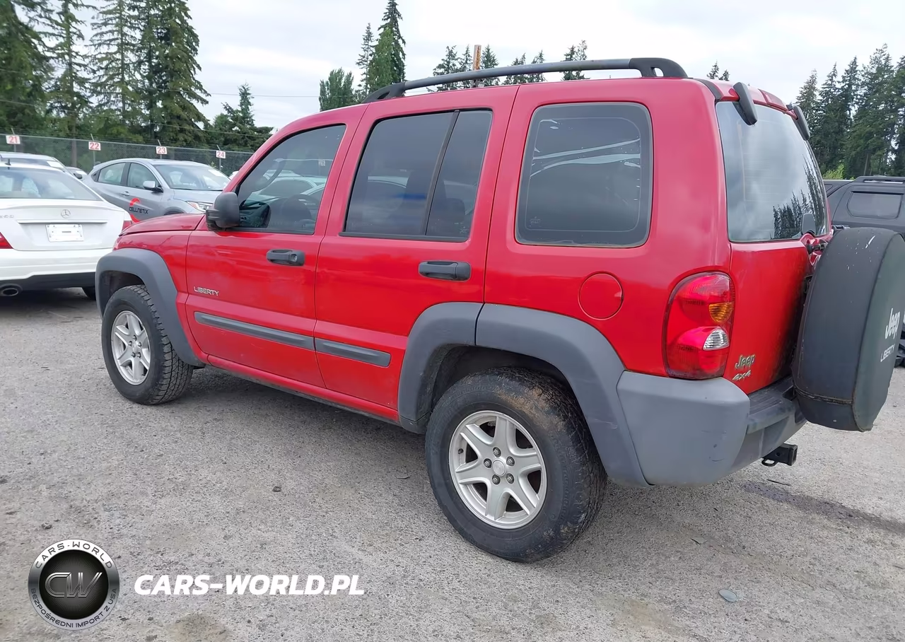 2004 Jeep Liberty Sport VIN:1J4GL48K24W201527 - 3