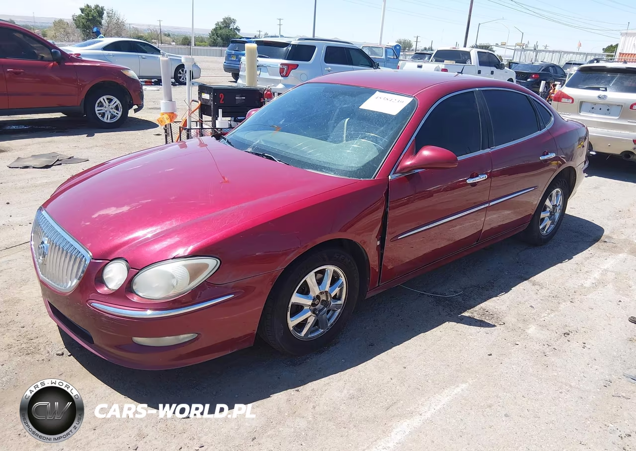 2008 Buick Lacrosse Cxl VIN:2G4WD582081285988 - 2