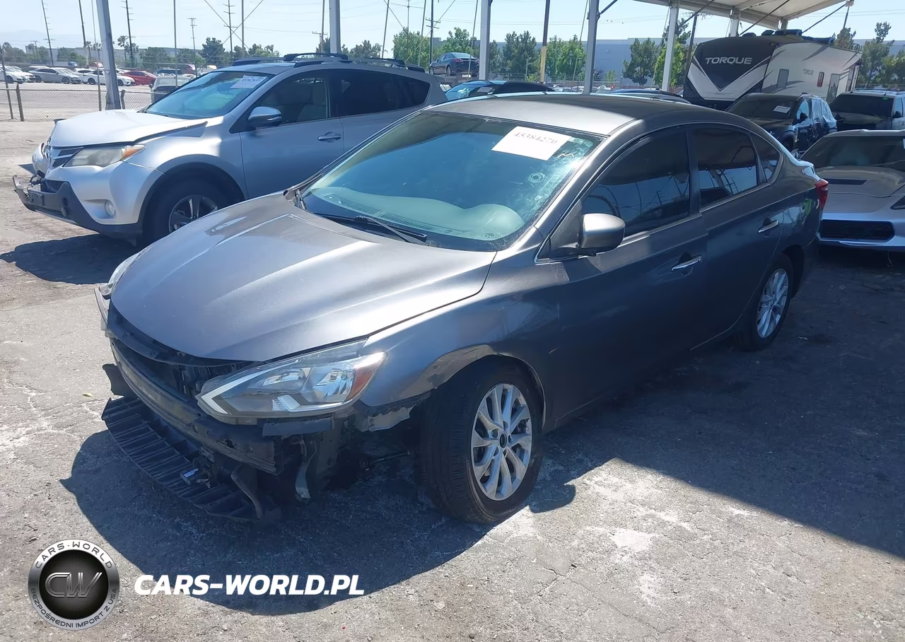 2019 Nissan Sentra Sv VIN:3N1AB7AP6KY318090 - 2