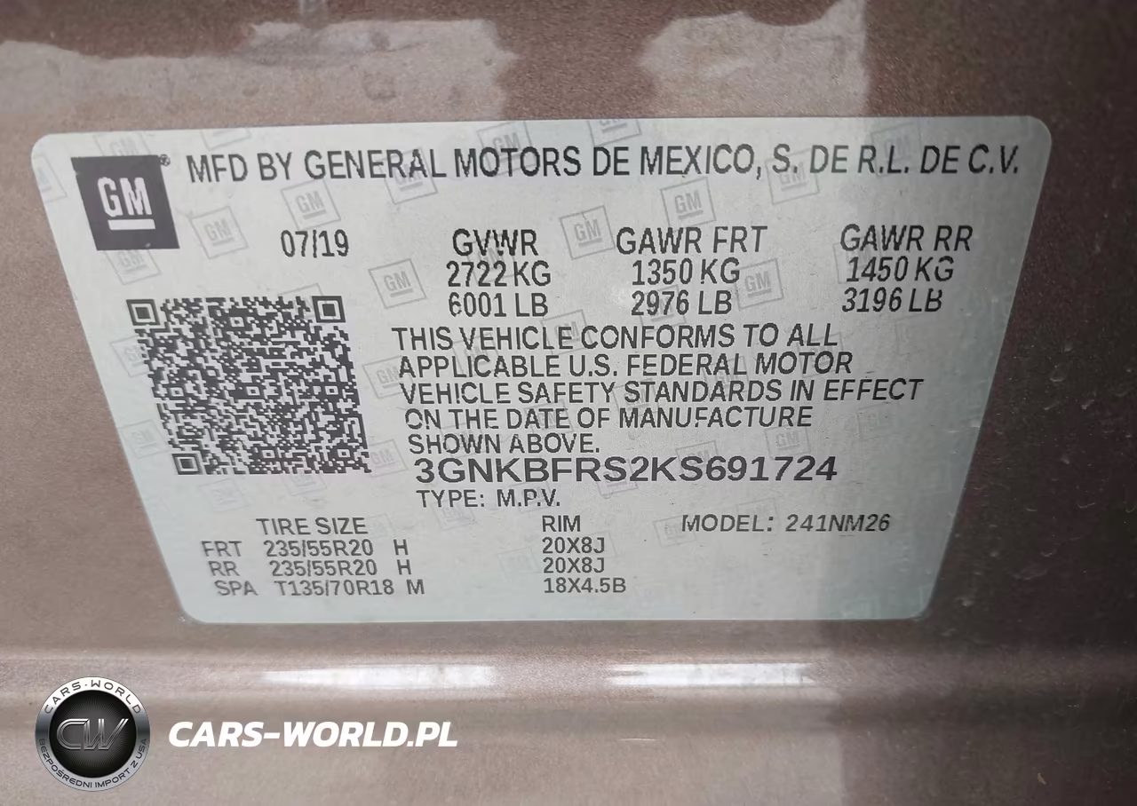 2019 Chevrolet Blazer Premier VIN:3GNKBFRS2KS691724 - 9