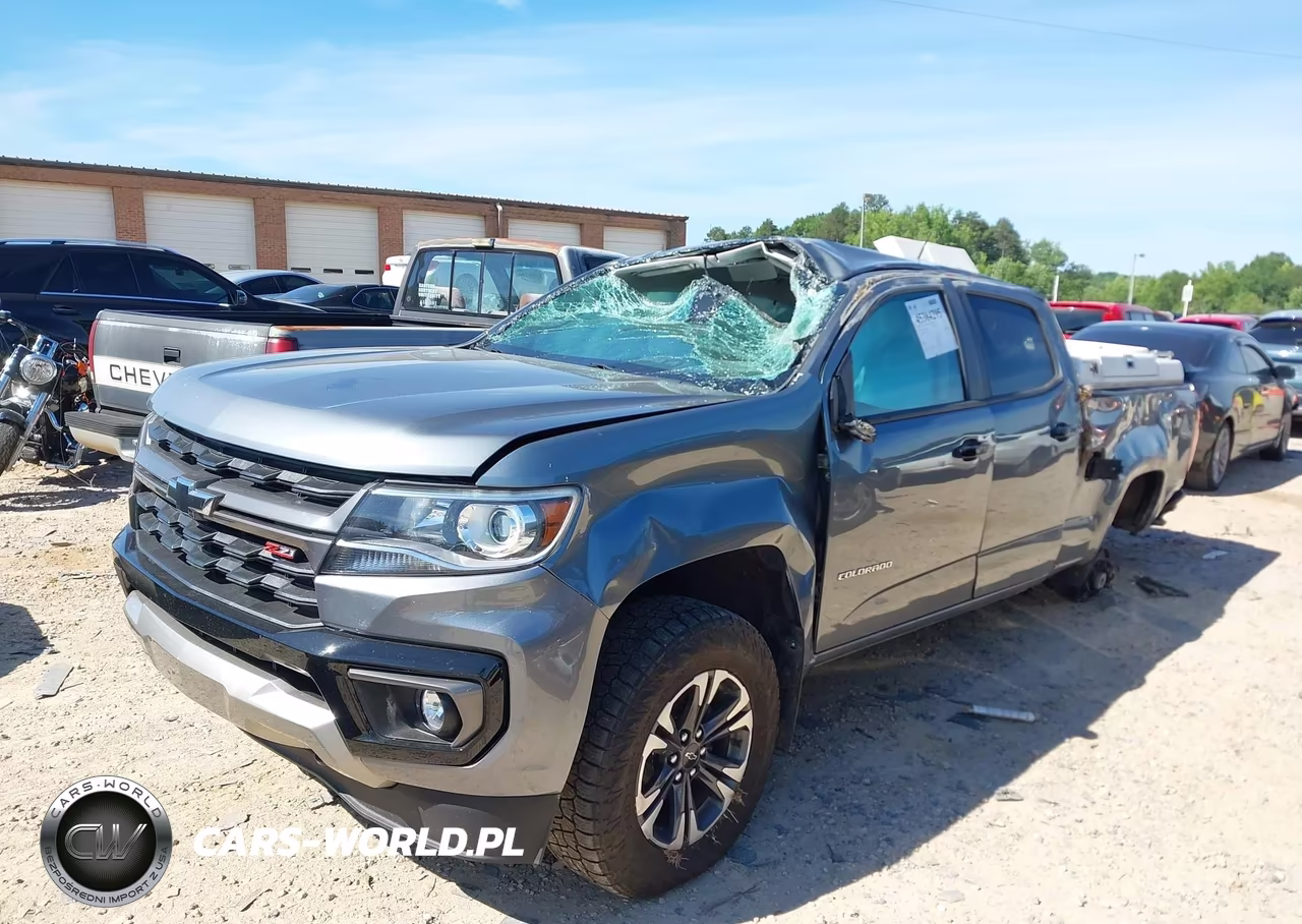 2022 Chevrolet Colorado Z71 VIN:1GCGTDENXN1301605 - 2