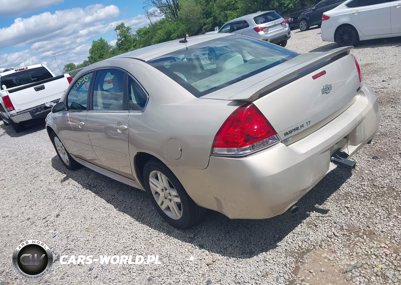 2012 Chevrolet Impala Lt VIN:2G1WB5E31C1112702 - 3