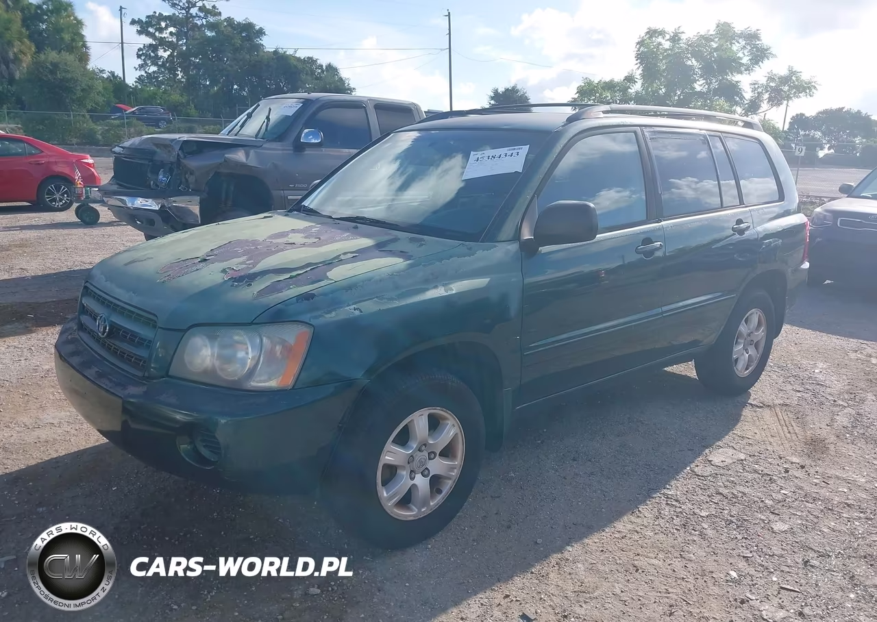 2003 Toyota Highlander V6 VIN:JTEHF21AX30130338 - 2