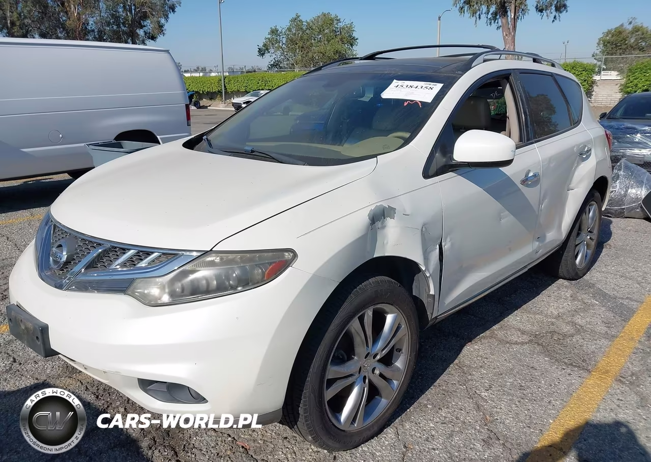 2011 Nissan Murano Le VIN:JN8AZ1MUXBW053807 - 2