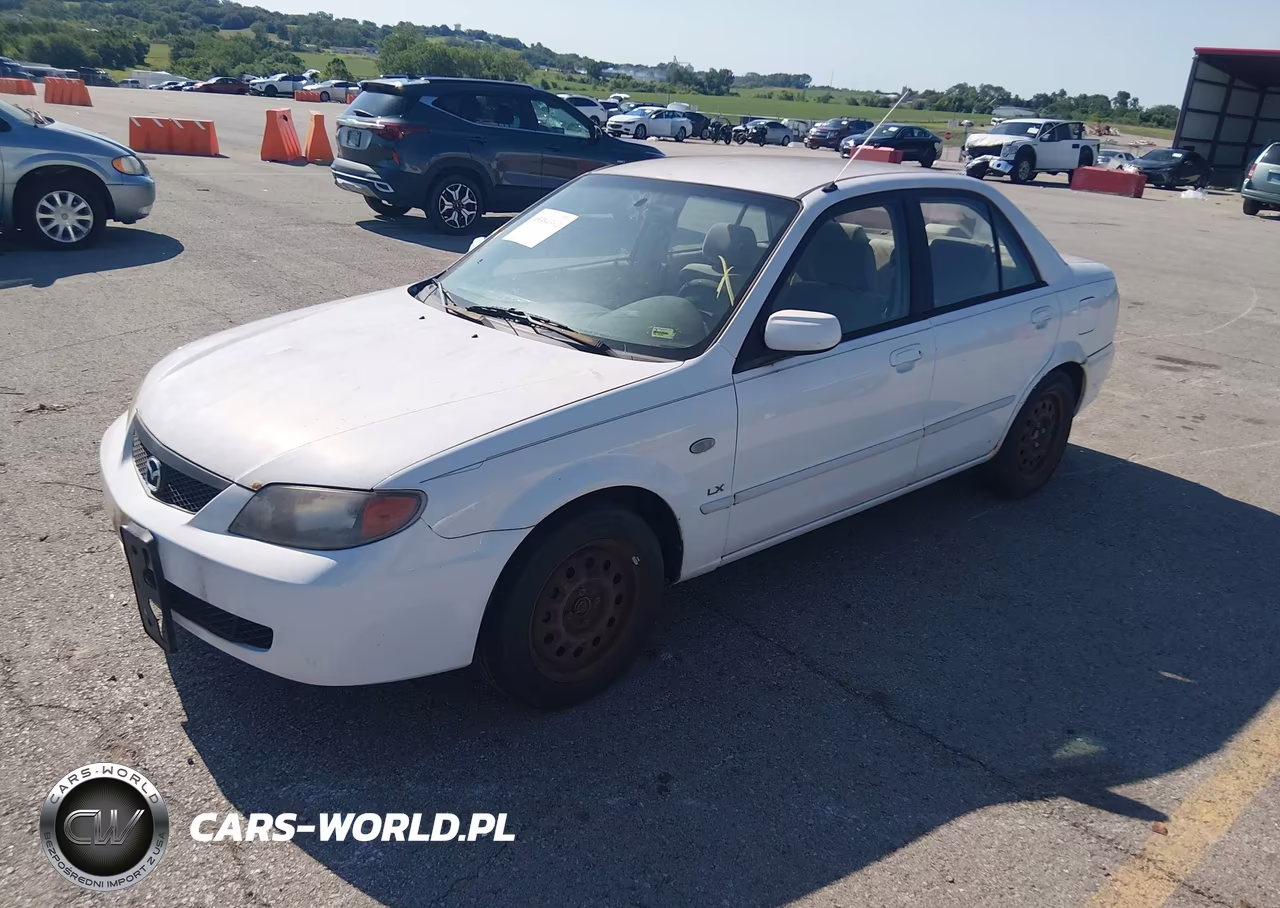 2002 Mazda Protege Dx-Es-Lx VIN:JM1BJ225221606813 - 2