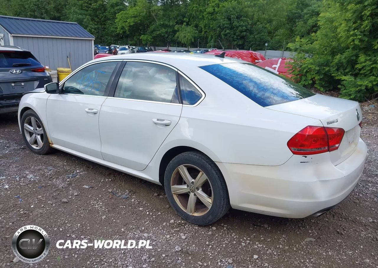 2013 Volkswagen Passat 2.5L Se VIN:1VWBP7A36DC048304 - 3