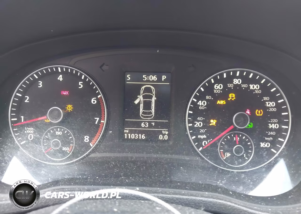 2013 Volkswagen Passat 2.5L Se VIN:1VWBP7A36DC048304 - 7