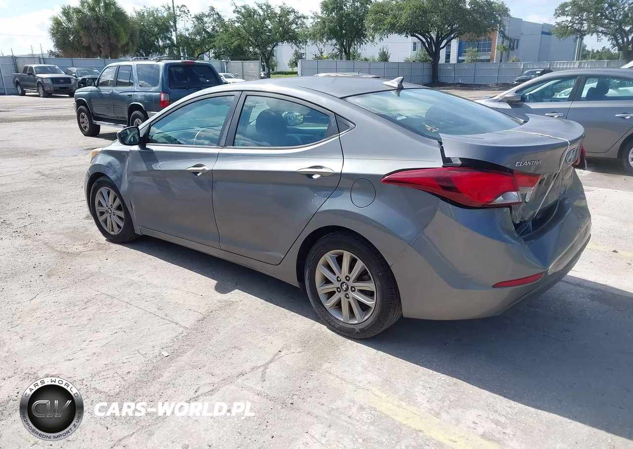 2014 Hyundai Elantra Se VIN:5NPDH4AE0EH483480 - 3