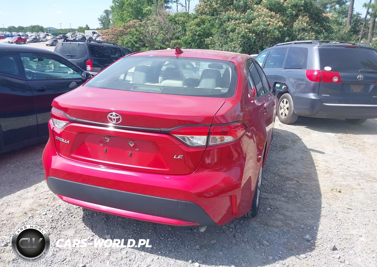 2021 Toyota Corolla Le VIN:JTDEPMAE3MJ127473 - 4