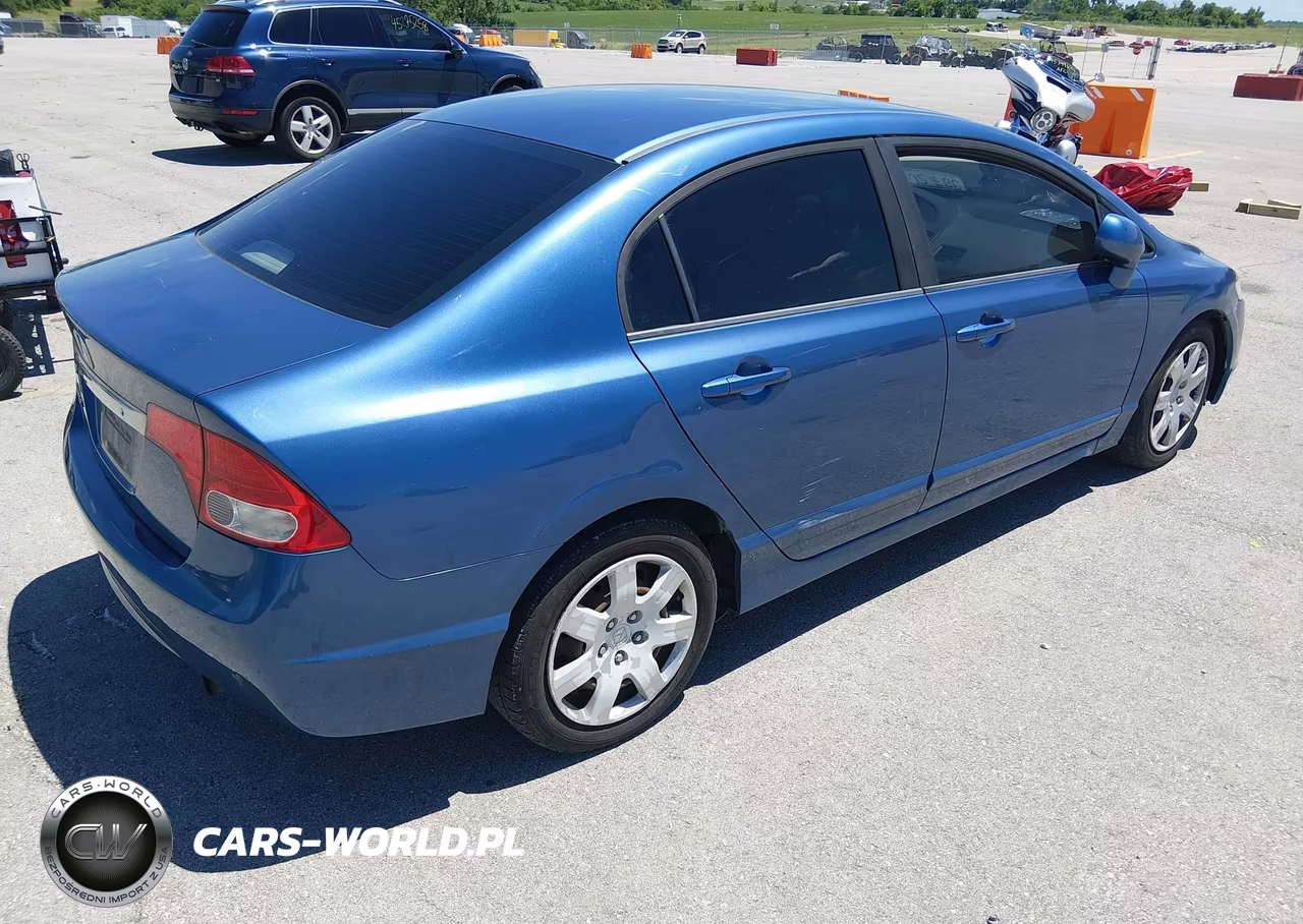 2010 Honda Civic Lx VIN:19XFA1F50AE065407 - 4